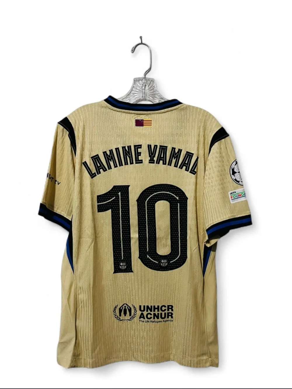 FC Barcelona 2025/26 Lamine Yamal UCL Away Jersey